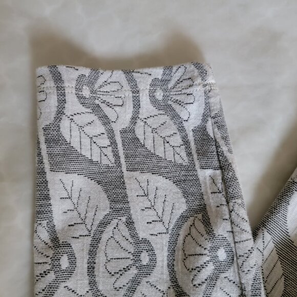 Vintage Blazer Lightweight Gray White Jacket Tunic Travel Career Office Small - Picture 14 of 17